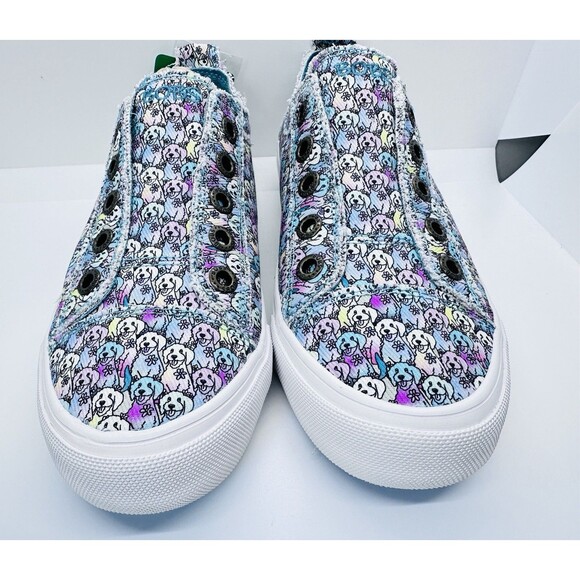 NWT Bobs from Skechers Sneakers Slip Ons Memory Foam Dogs Size 8 Golden doodle - Picture 6 of 12